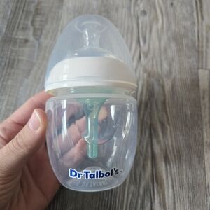 One Dr. Talbot's Baby Bottle with Teal Accents